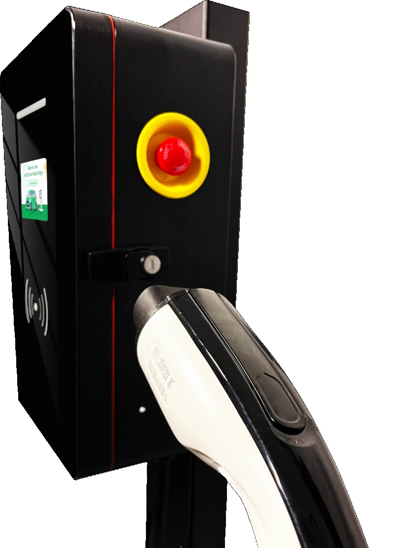7kW 14kW 22kW Dual  Wall-Mount - Type 2 Charger ulasan dan harga