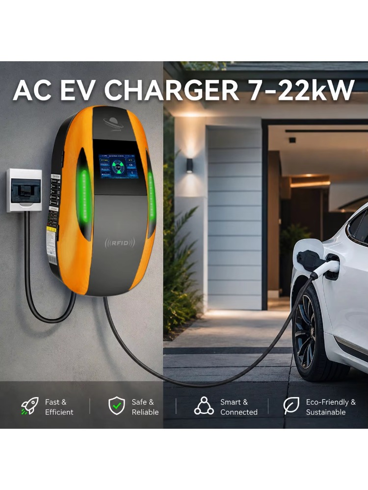 IP65 Waterproof AC EV Charger  - Type 2 Charger ulasan dan harga