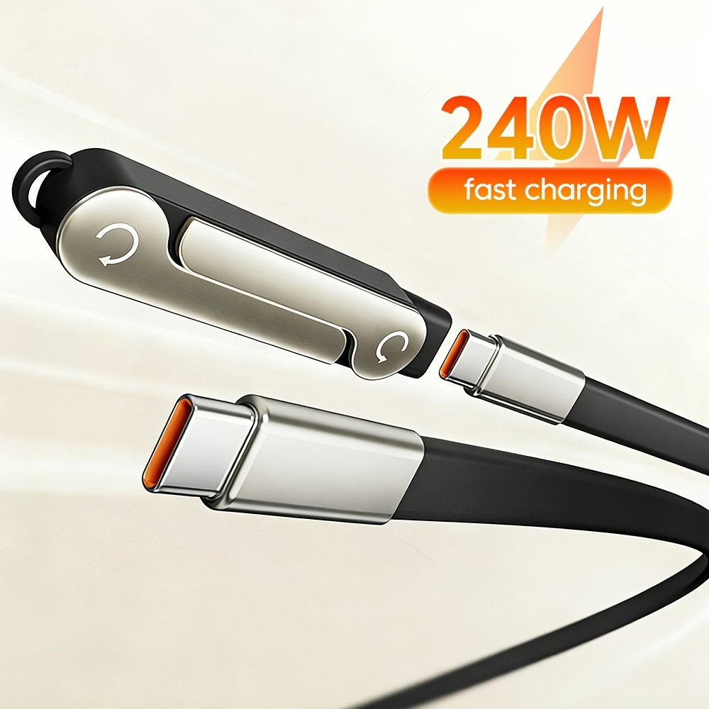 2‑in‑1 Type‑C Male to Female A - Type 2 Charger ulasan dan harga