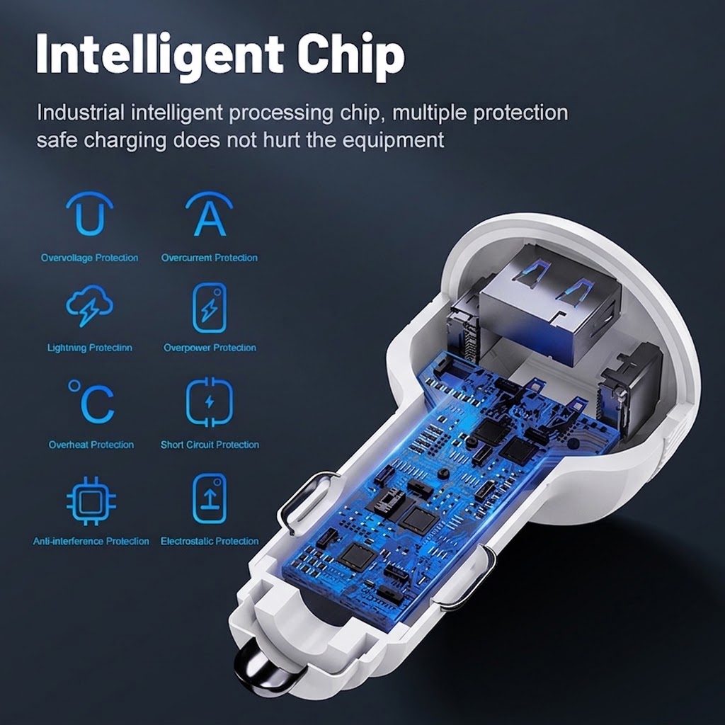 Super Fast Car Charger 6 Ports - Fast Ev Charger ulasan dan harga