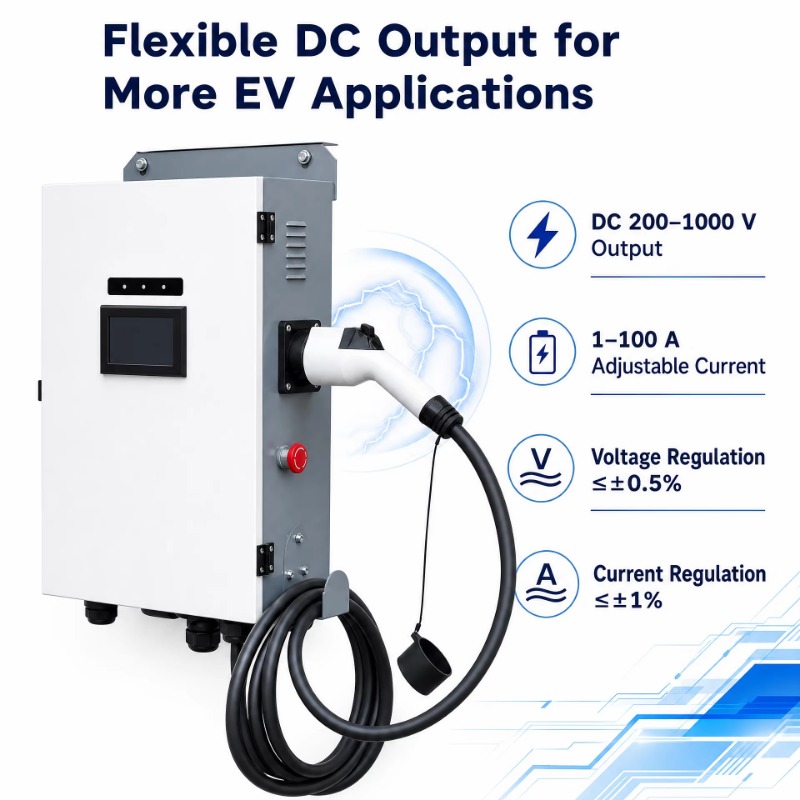 Floor-mounted Charging Station - Fast Ev Charger ulasan dan harga