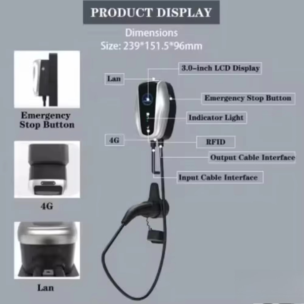 UE Level 2 EV Charger 50 Amp S - Ev Charger ulasan dan harga