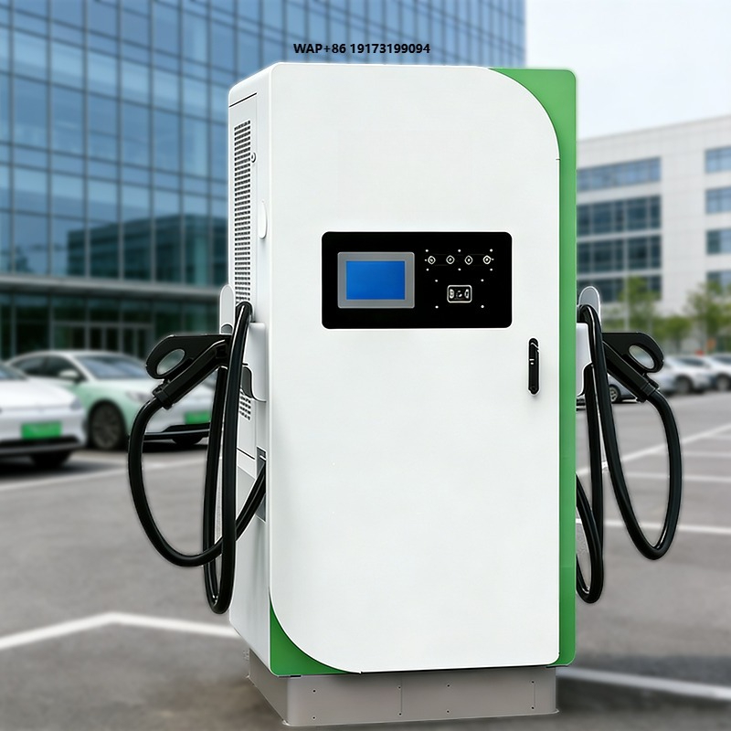 60kw  CCS2+CHAdeMO OCPP Fast C - Fast Ev Charger ulasan dan harga