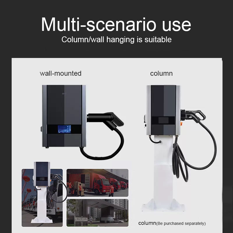New 3 Phase 64A 40KW Smart DC  - Wallbox Ev ulasan dan harga