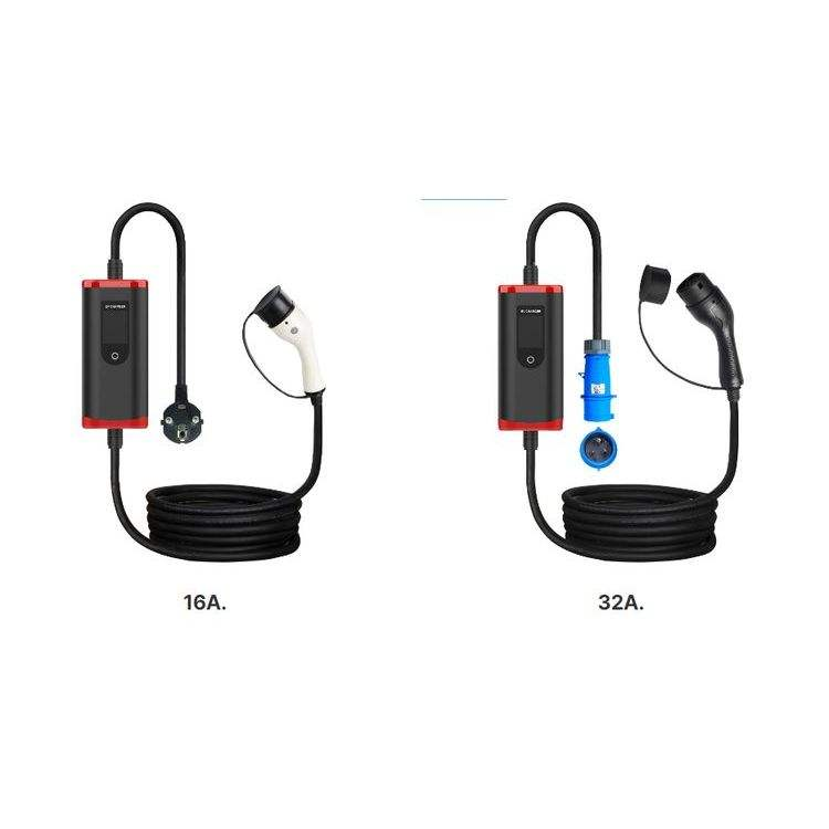 7kw Type 2 (IEC 62196)Portable - Type 2 Charger ulasan dan harga