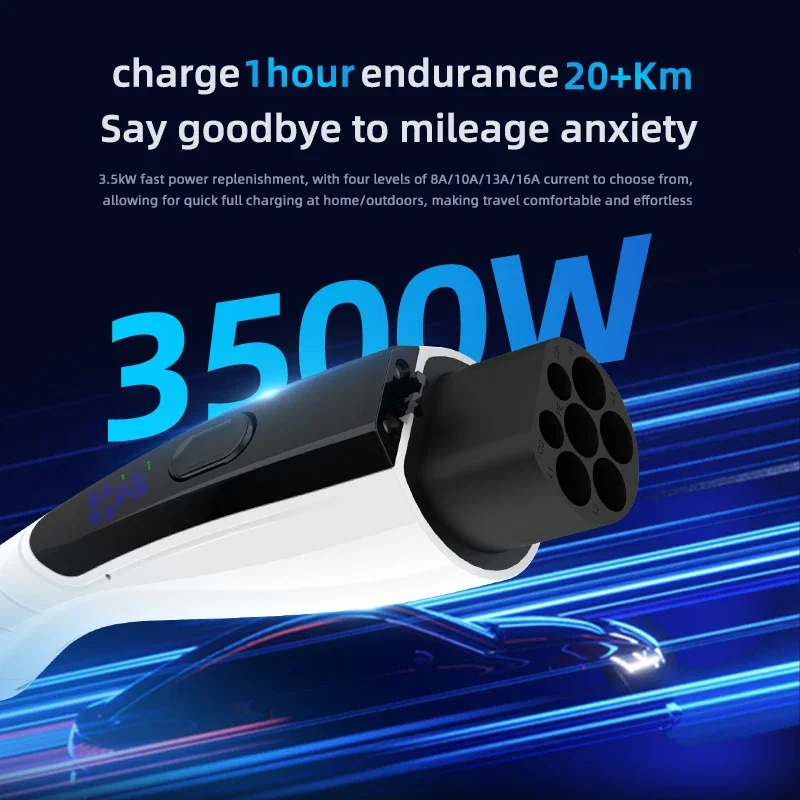 NEW 3.5KW 16A GB/T20234 EV Por - Ev Charger Adapter ulasan dan harga